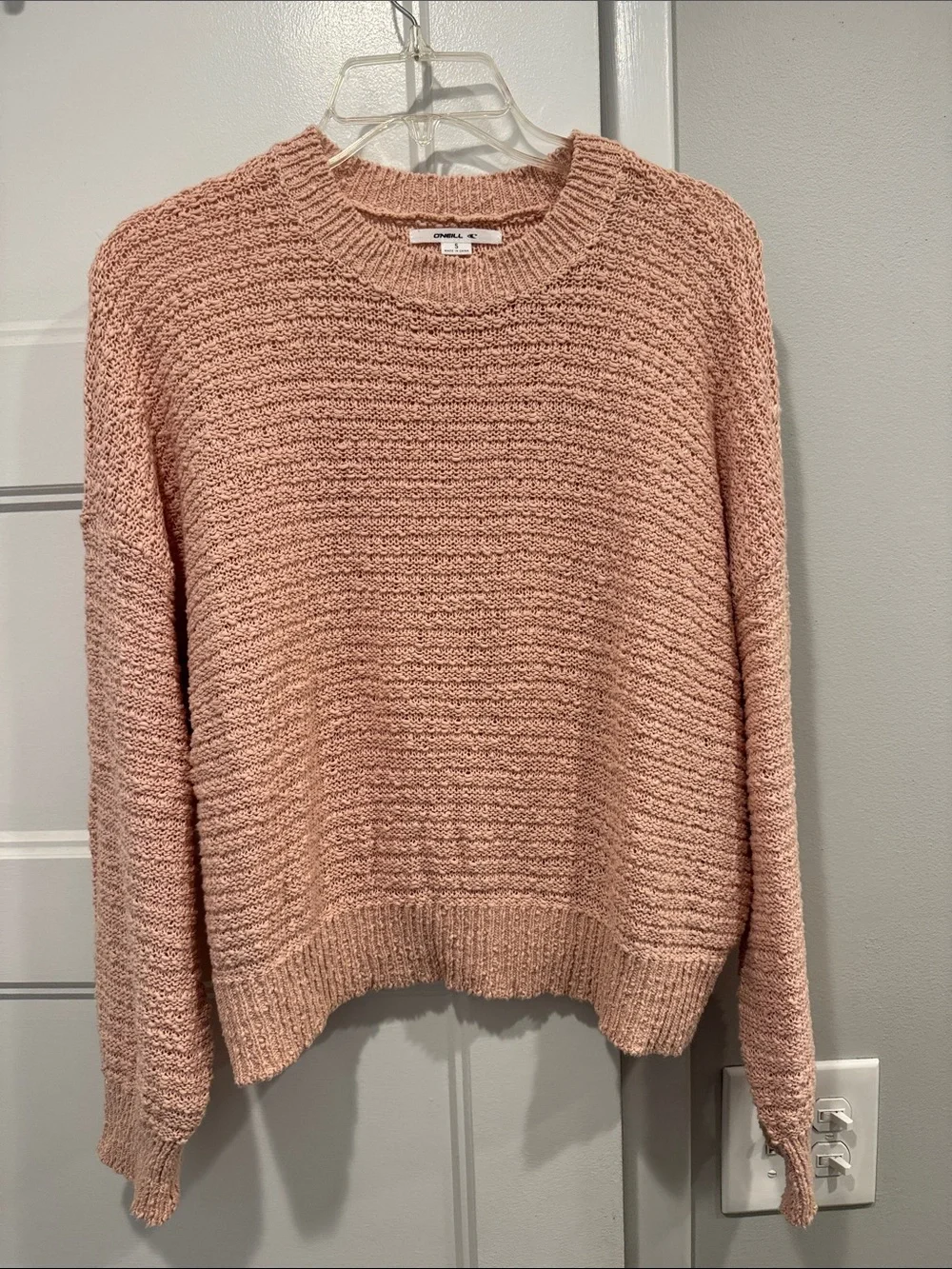 O’Neil Textured Knit Crewneck Sweater